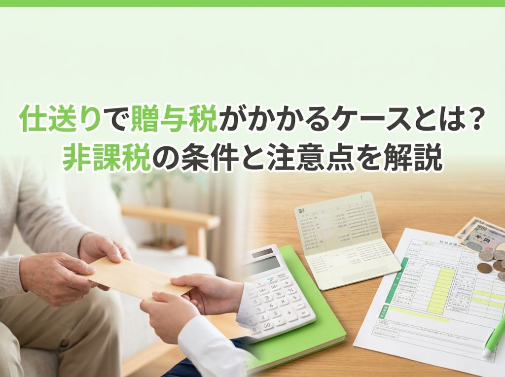 仕送りで贈与税がかかるケースとは？非課税の条件と注意点を解説